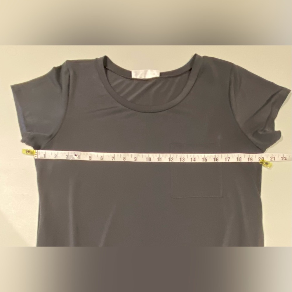 Brigitte Brianna Pocket Maxi Dress, Slate Gray, size M - Picture 10 of 12